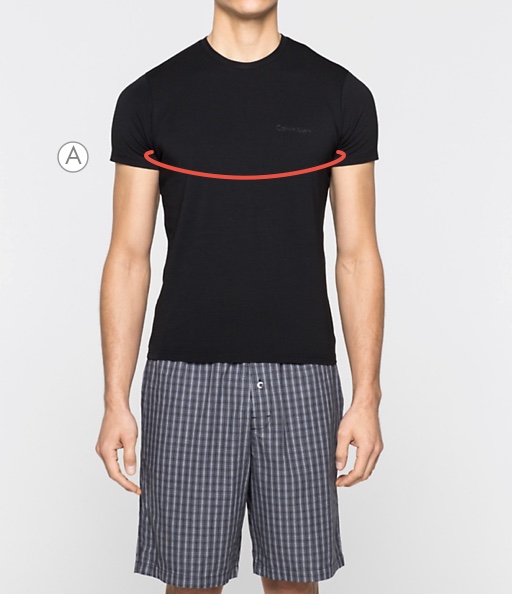 Men's Size Guide | Customer Service | Calvin Klein®